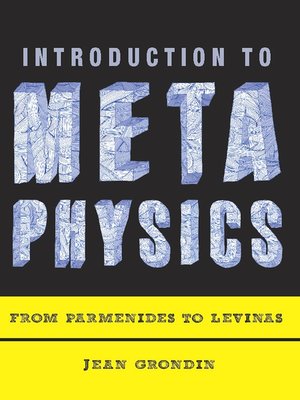 cover image of Introduction to Metaphysics
